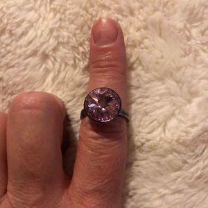 Konplott Pink/Purple Crystal Ring